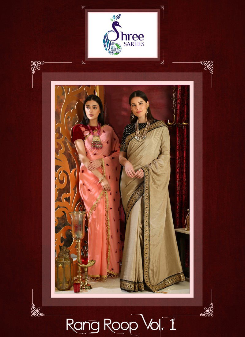 Rang Roop Vol 1 Pure Georgette and Silk Saree Festival and wedding Collections